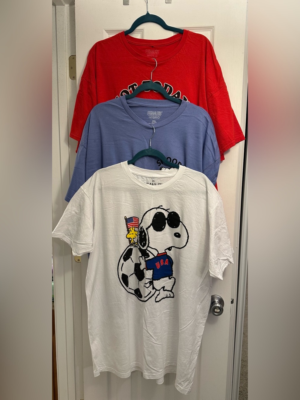 Bundle of Snoopy Graphic Tees - Men’s 2X and 3X